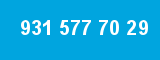 931 577 70 29 931 577 70 29